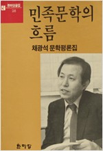민족문학의 흐름 - 채광석 문학평론집(초판) (알인42코너)