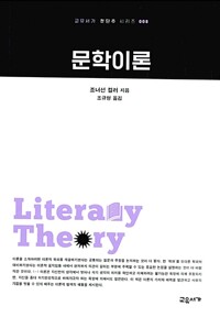 문학이론 - 교유서가 첫단추 시리즈 8 (알작8코너) 