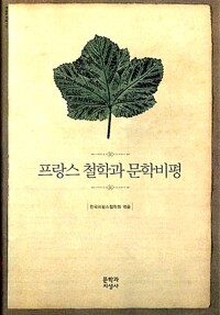 프랑스 철학과 문학비평 - 현대의 지성 131 (알철74코너) 